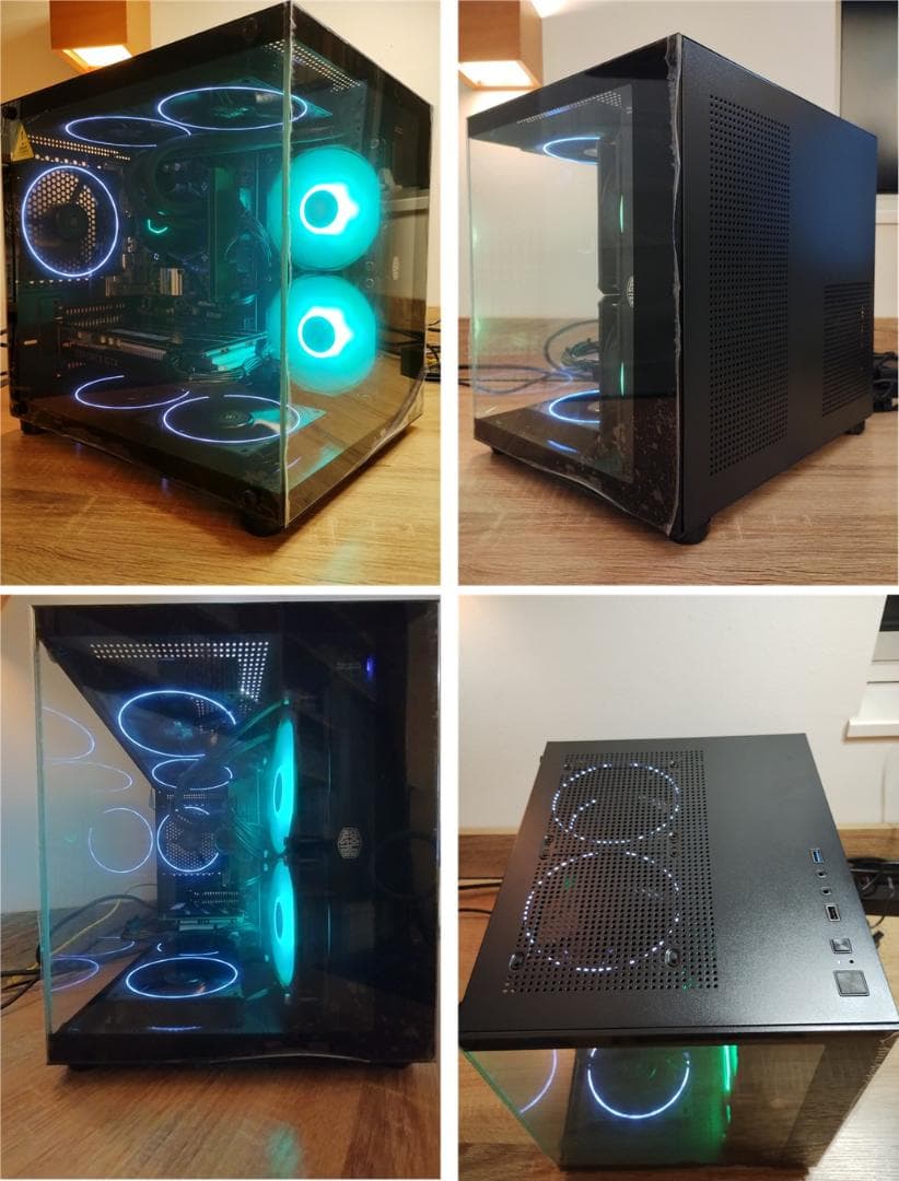 ゲーミングPC/i7 8700/GTX1660Ti/16G/SSD512G/水冷