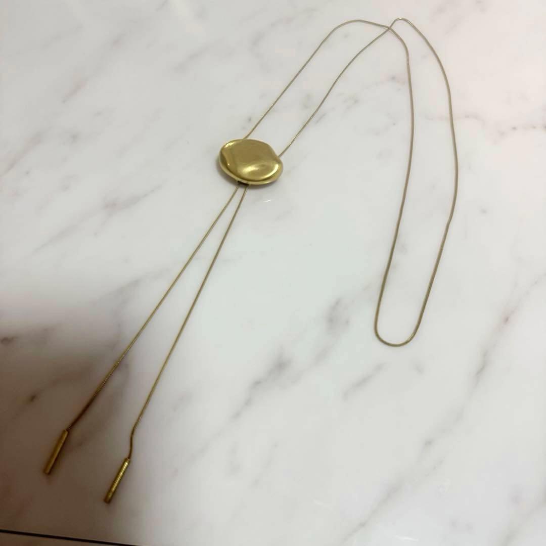 アメリ 2WAY STONE LIKE SLIDE CHAIN NECKLACE