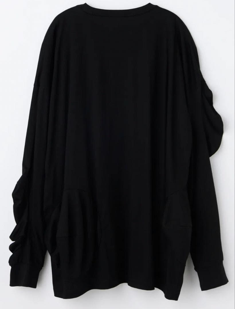 トップス 2025AW BALL DRAPE LONG-SLEEVE-T-SHIRT