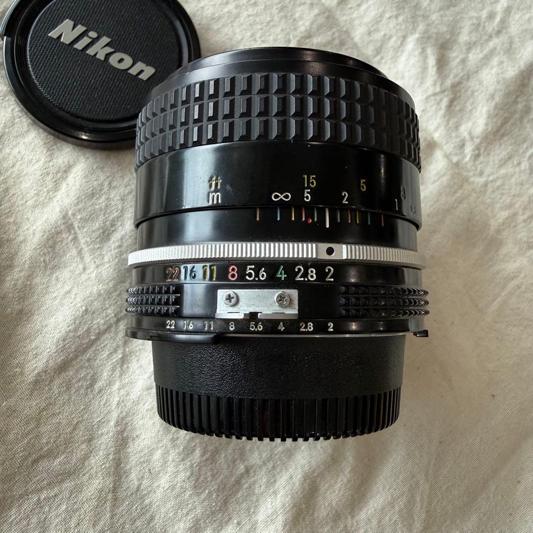 Nikon AI Nikkor 35mm f/2 MF 広角単焦点レンズ