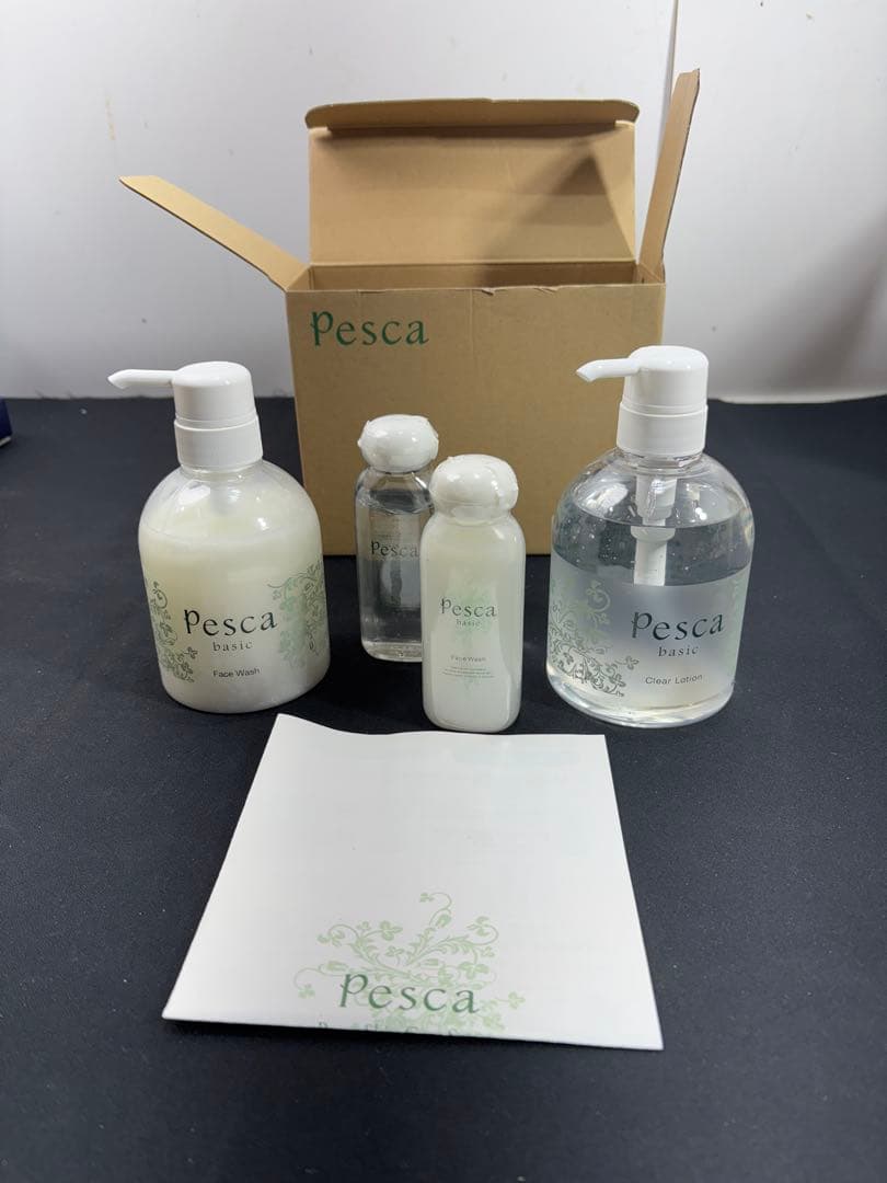 pesca ペスカ　フェイスウォッシュ クリアローション 4本セット