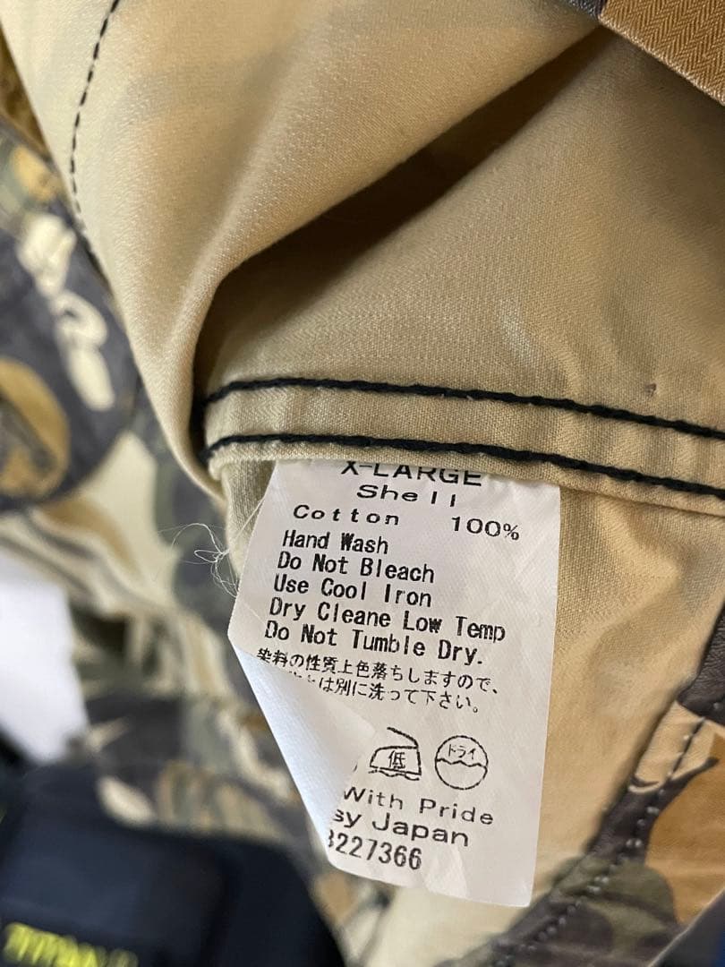 希少 STUSSY 立川CHAPT限定　M65 明細ジャケット