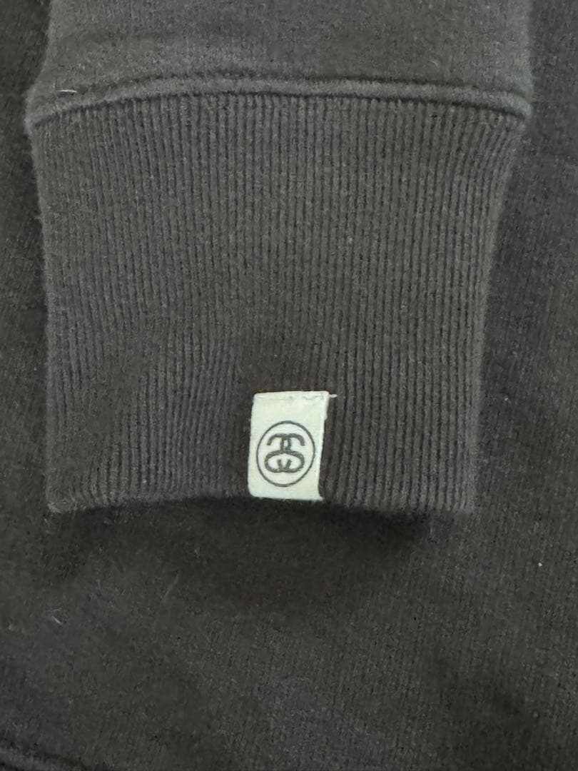 Wappen” old stussy Black スウェット L 00s