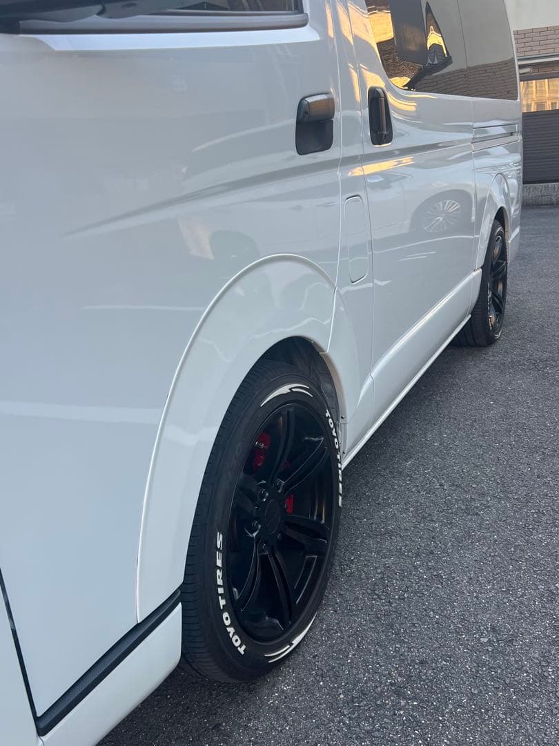 ⭐︎美品⭐︎ハイエース⭐︎ ABSオーバーフェンダー