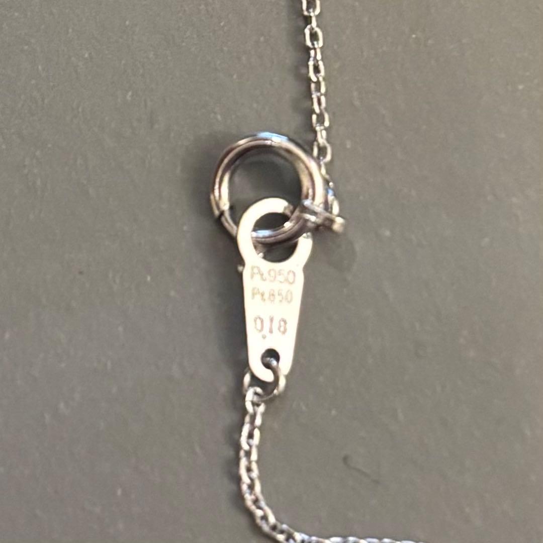 【定価15万】Vendome キャトル ダイヤ プラチナ0.18ct 美品