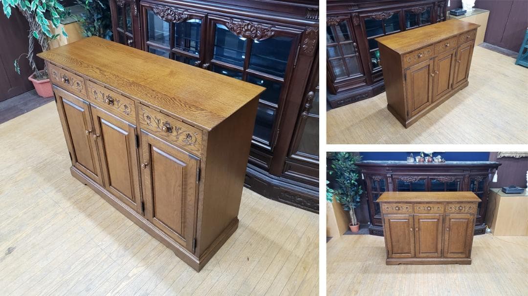 mamof3sons　美品　葉山クラシック サイドボード