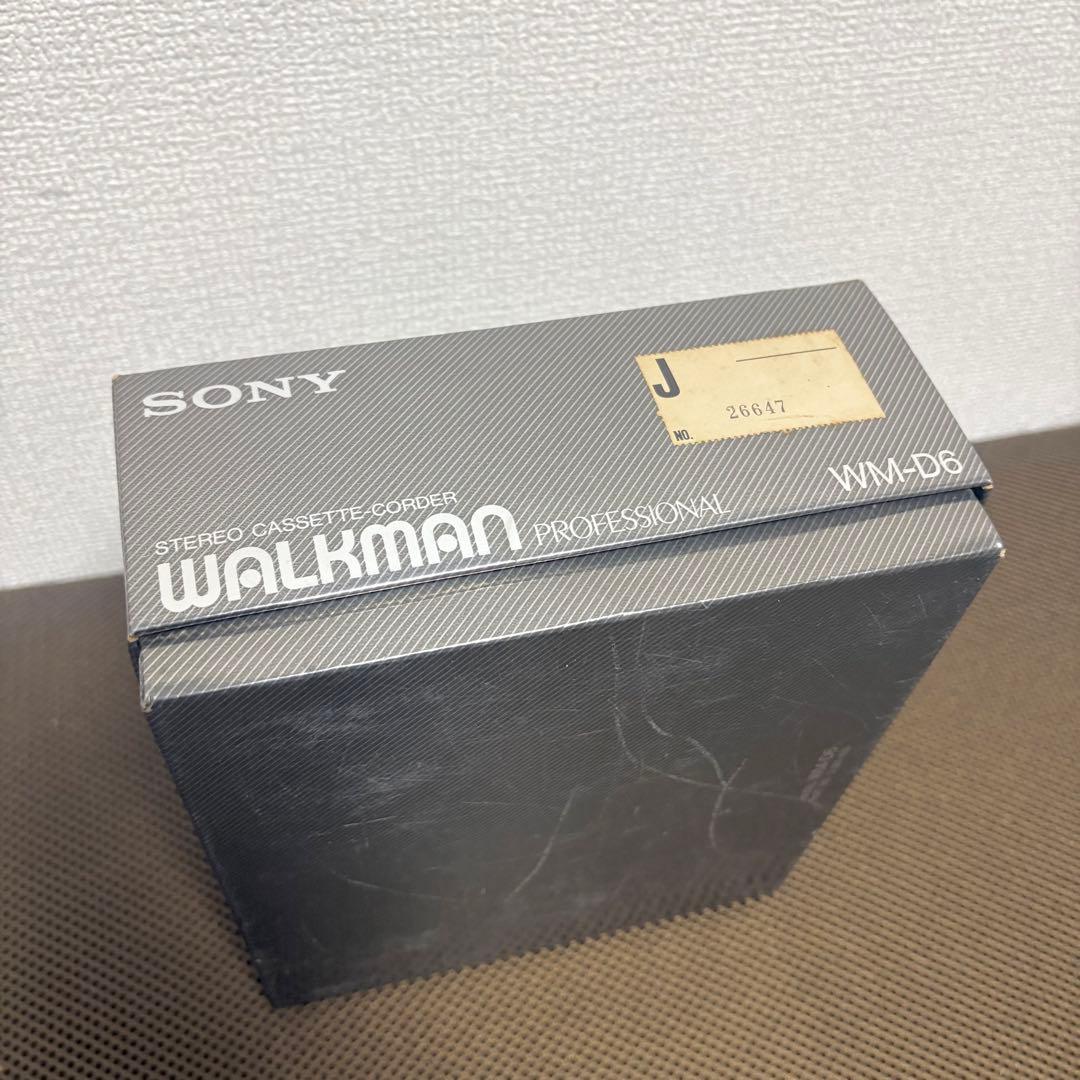 SONY WALKMAN WM-D6 カセットウォークマン プロフェッショナル