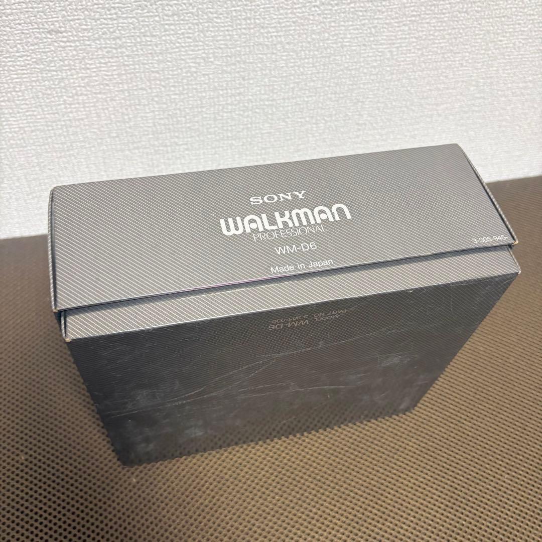 SONY WALKMAN WM-D6 カセットウォークマン プロフェッショナル