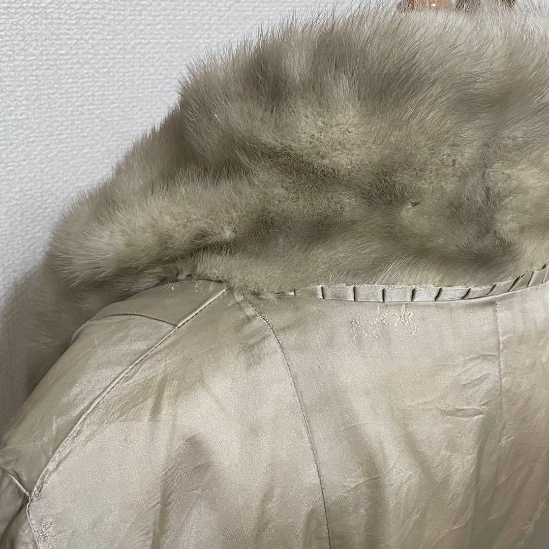 ミンク毛皮　ファーコート　Ｌサイズ　11号