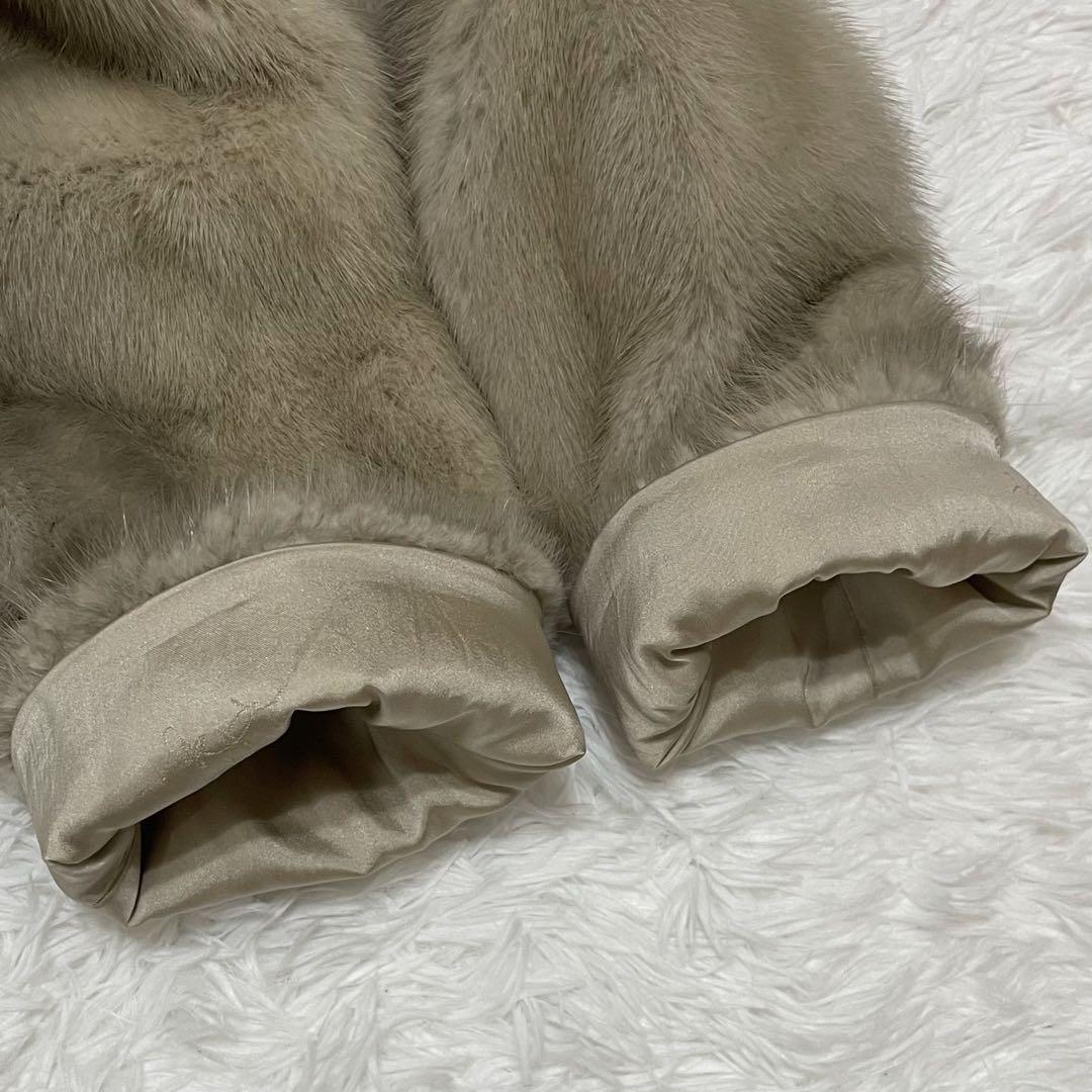 ミンク毛皮　ファーコート　Ｌサイズ　11号