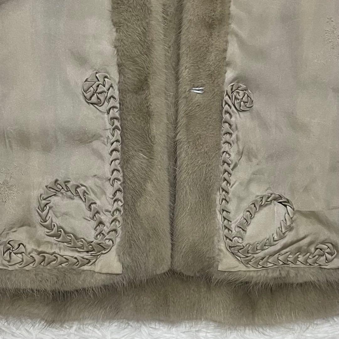 ミンク毛皮　ファーコート　Ｌサイズ　11号