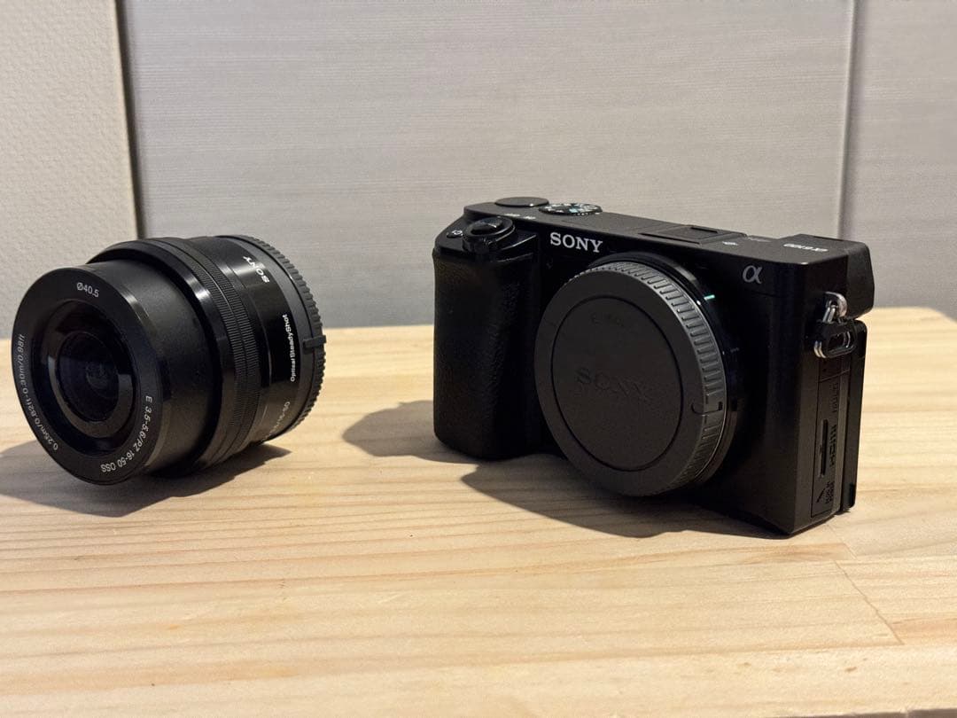 SONY α6100 ボディ＋E PZ 16-50mm レンズキット
