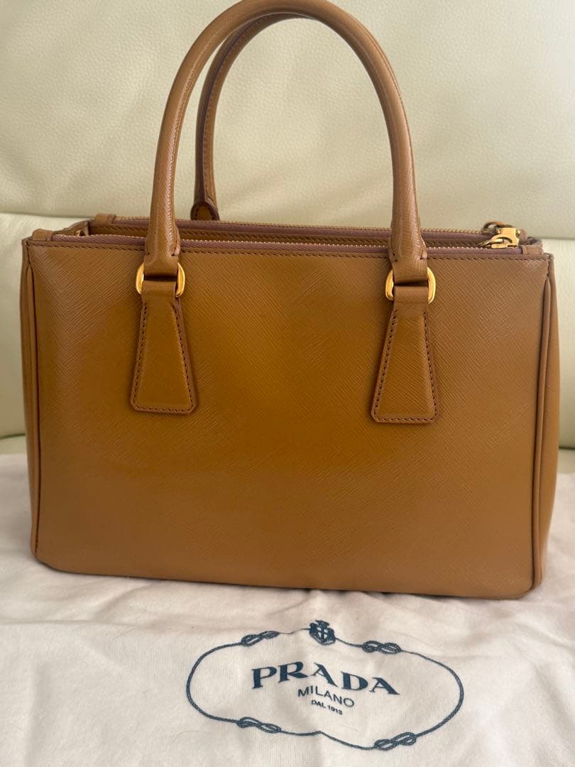 R&RPRADAガレリア サフィアーノ 2WAY ハンドバッグ ショルダー