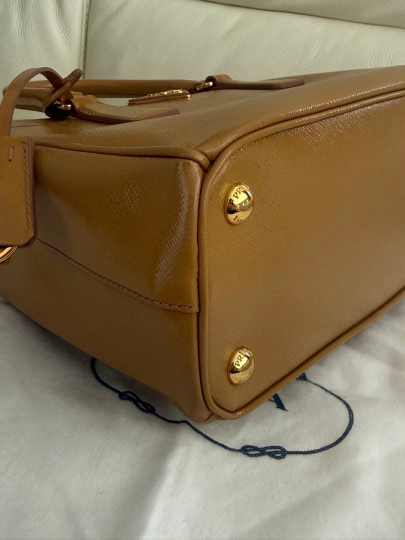 R&RPRADAガレリア サフィアーノ 2WAY ハンドバッグ ショルダー