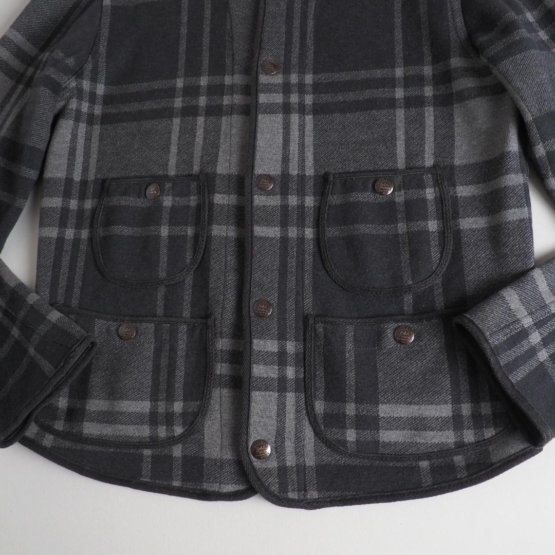 RRL　ダブルアールエル　カバーオール　チェック柄　チャコールグレー　美品