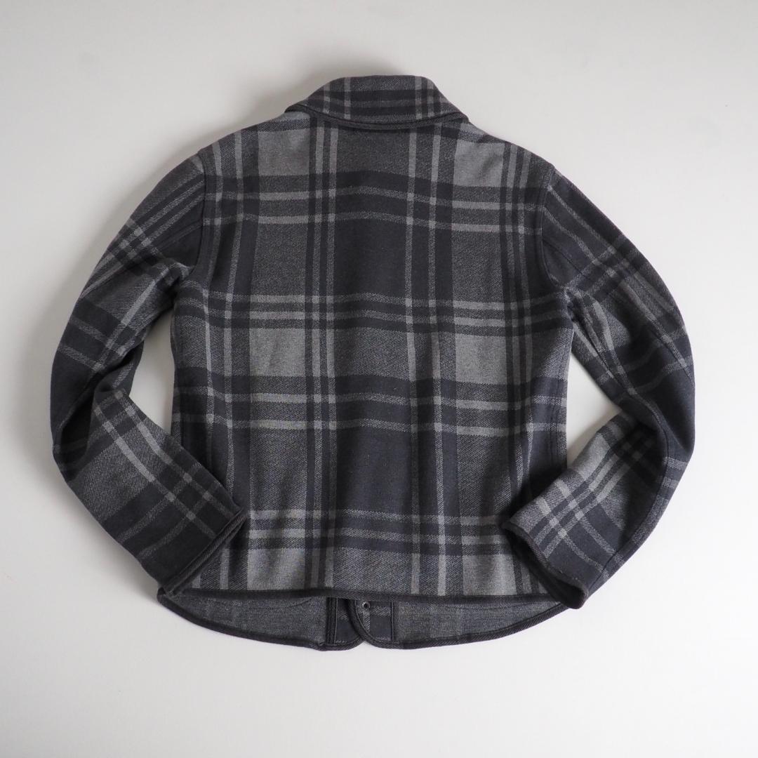 RRL　ダブルアールエル　カバーオール　チェック柄　チャコールグレー　美品