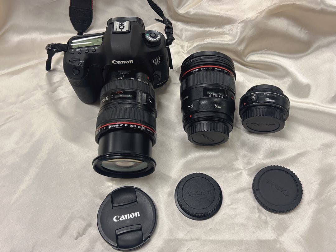 Canon EOS 5D Mark III + レンズ2本 + アクセサリー