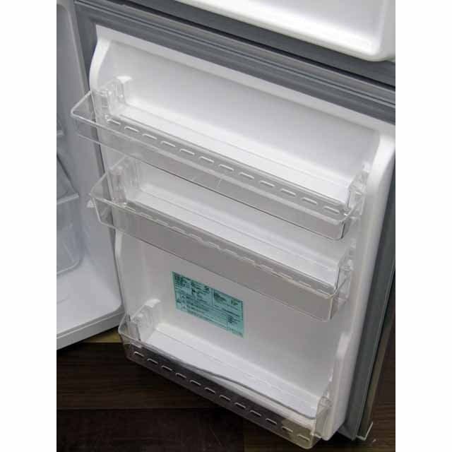 冷蔵庫 ハイアール JR-N121A 121L 2ドア シルバー 2017年製