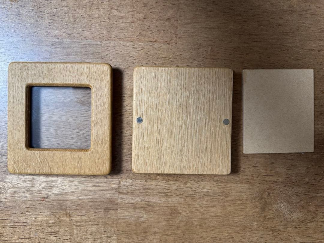 【mihoさま専用】Magnetic Photo Frame スクエア（OAK）