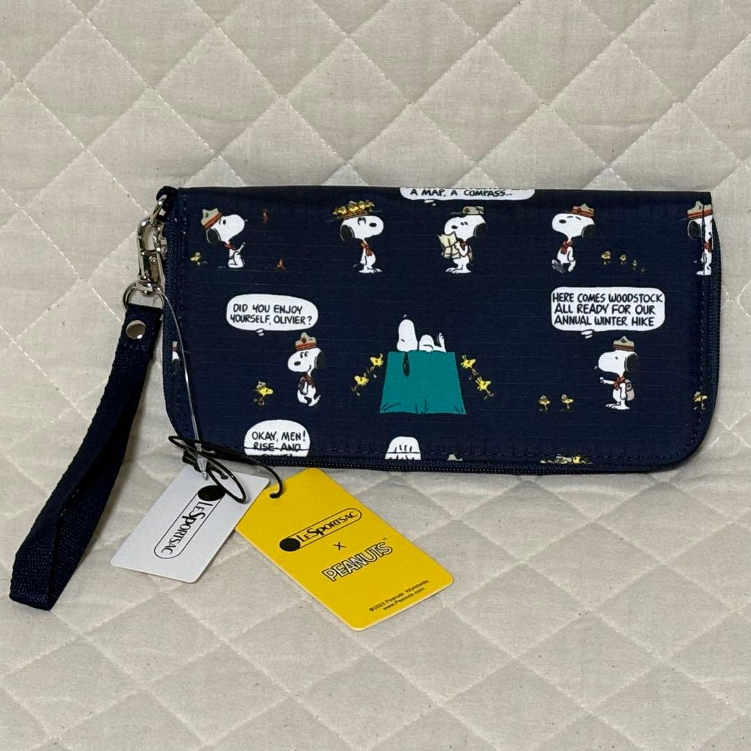 【新品タグ付】レスポートサック　ピーナッツ スヌーピー 長財布 ビーグルスカウト