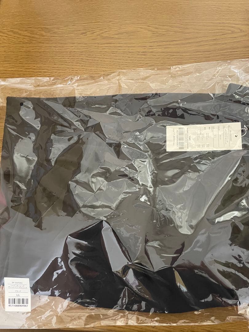 SUKALA シャインストレッチアシンメトリーチュニック　LLサイズ