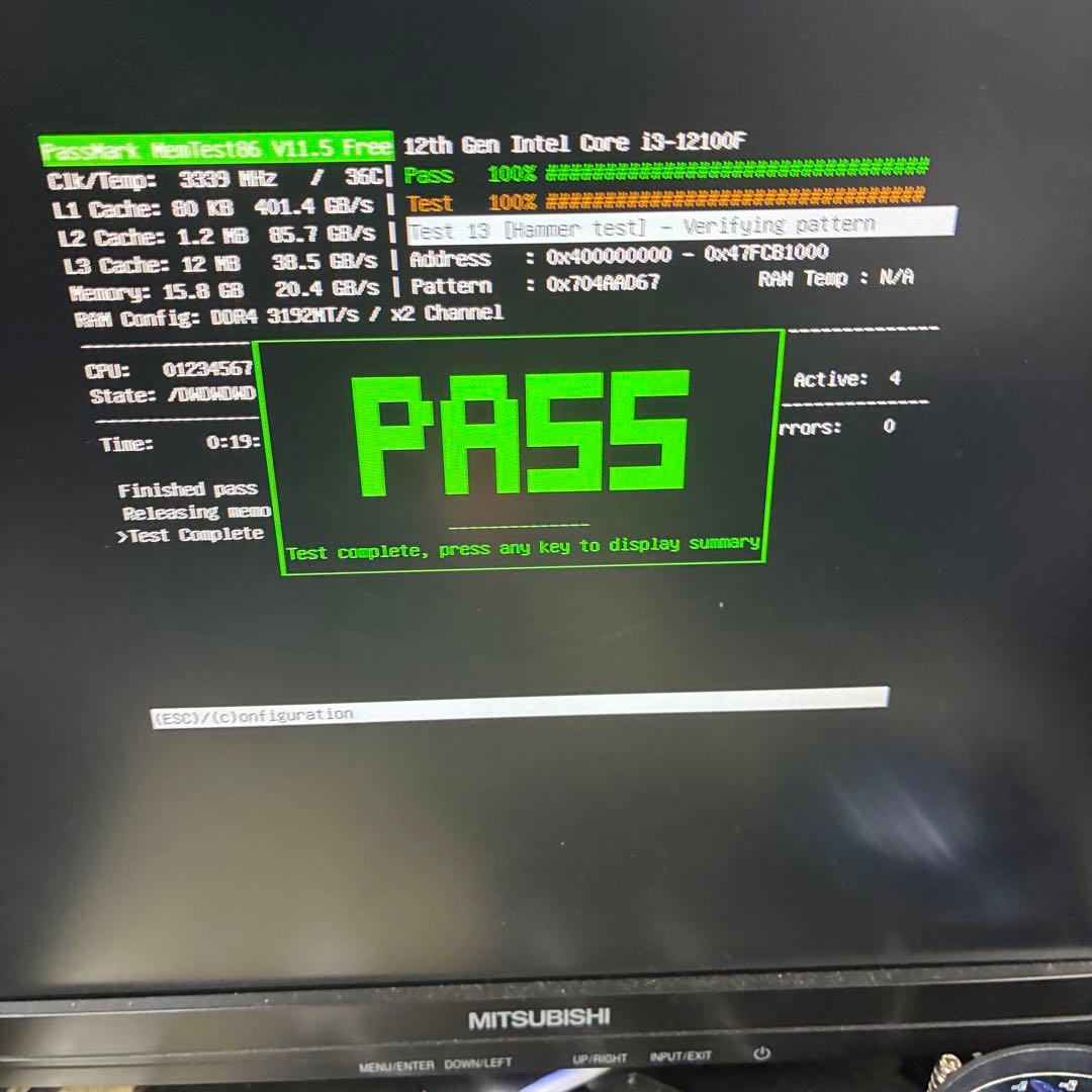 【光るメモリ】Patriot Viper Steel DDR4 8gb×2