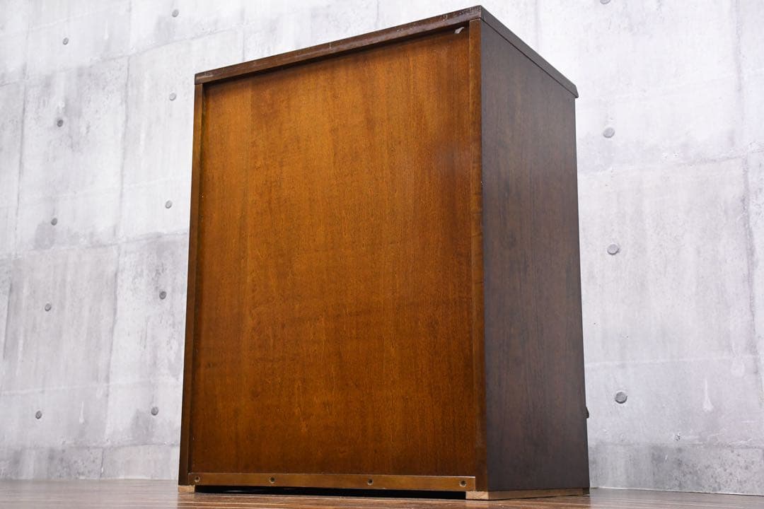 EBK67 カリモク コロニアル 4段 サイドチェスト QC1904 引き出し