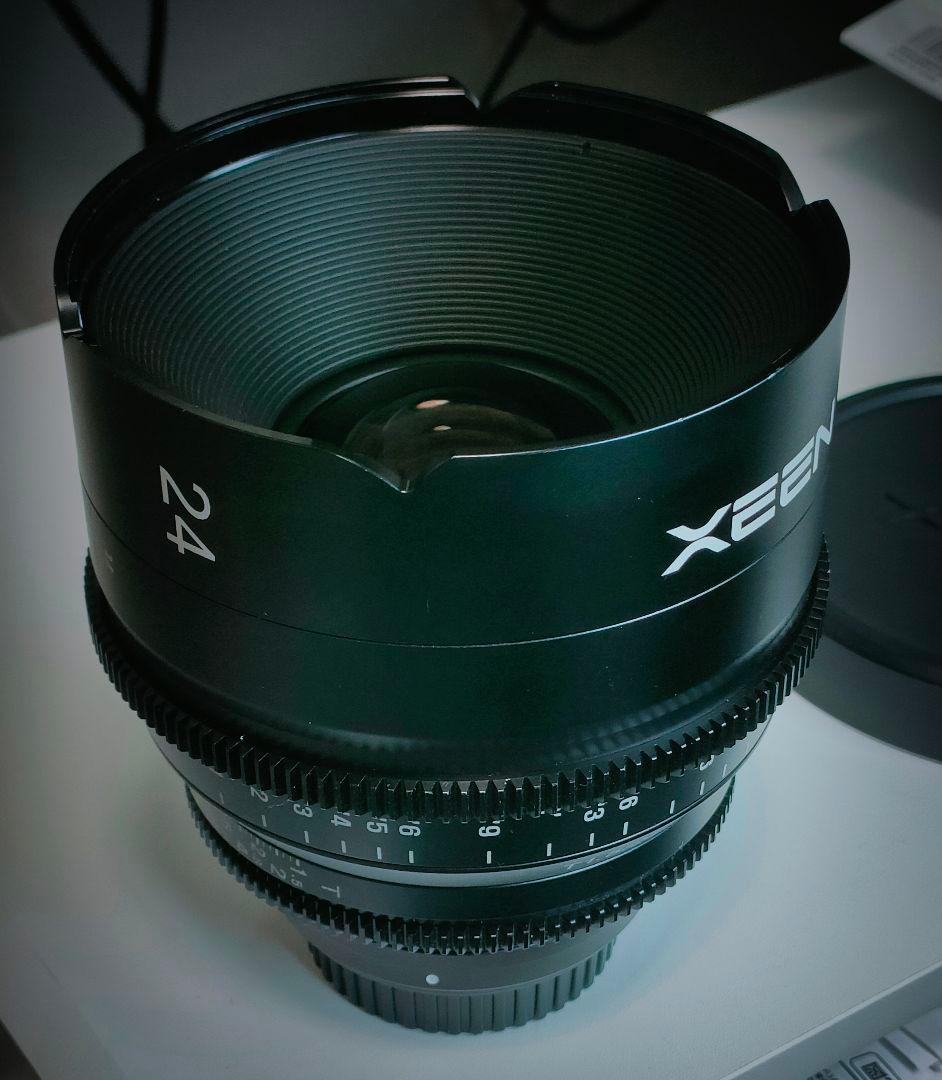 【極美品】Xeen 24mm T1.5 CINE EFマウント 元箱付