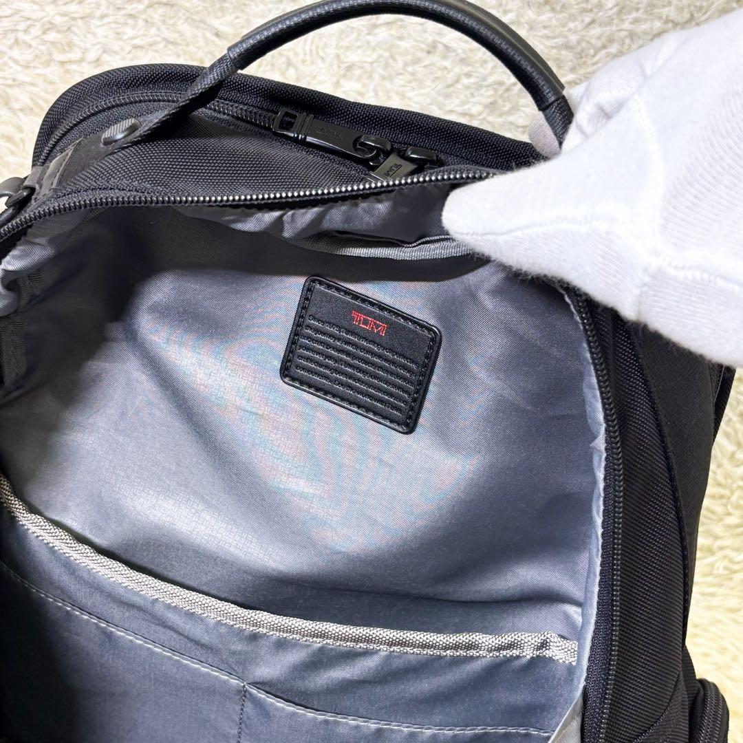 【極美品】トゥミ ALPHA3 ビジネスリュック 大容量 多機能 ブラック