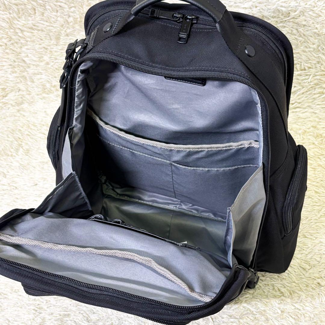 【極美品】トゥミ ALPHA3 ビジネスリュック 大容量 多機能 ブラック