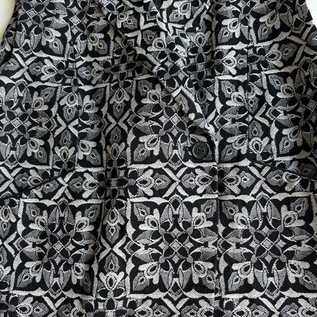 RADIATE ラディエイト 総柄ジャガード ベスト ジレ 9号