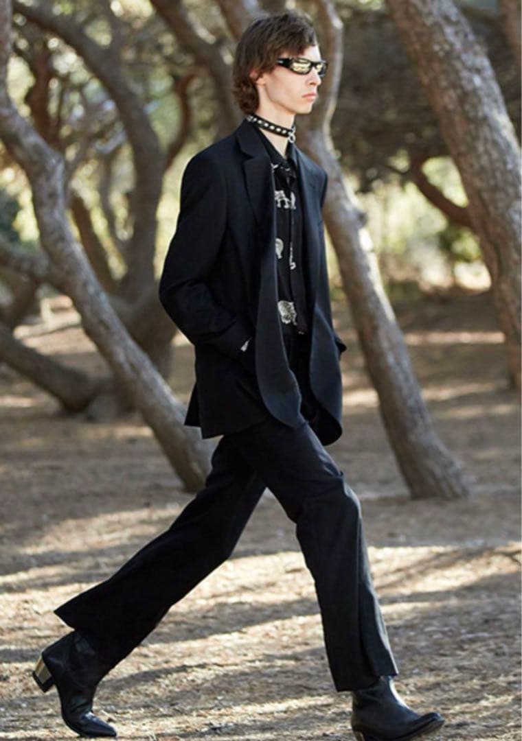 【早い者勝ち22SSCeline キャンペーンルックテーラードジャケット44XS