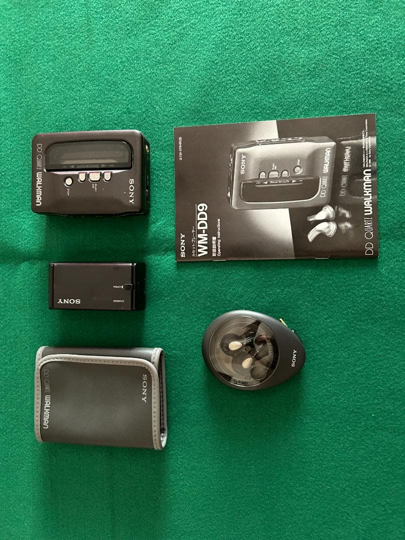 【ジャンク】SONY DD QUARTZ WALKMAN WM-DD9