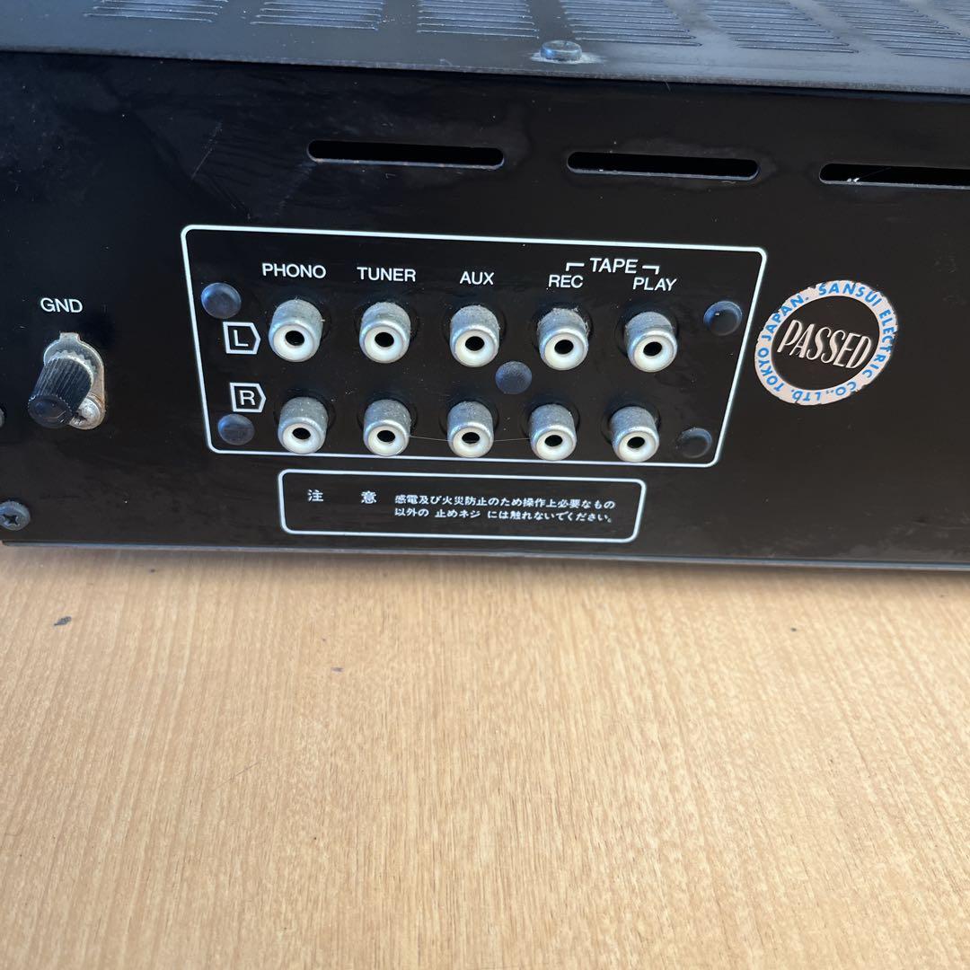 希少 Sansui/サンスイ 山水 プリメインアンプ AU-207ジャンク