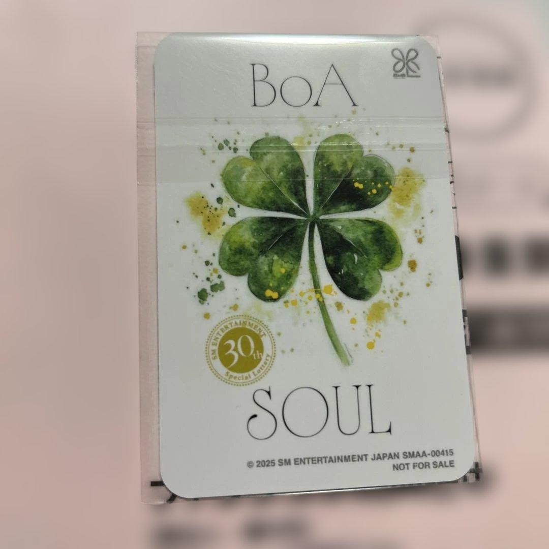 BoA SOUL トレカ SM ENTERTAINMENT 30周年 非売品②