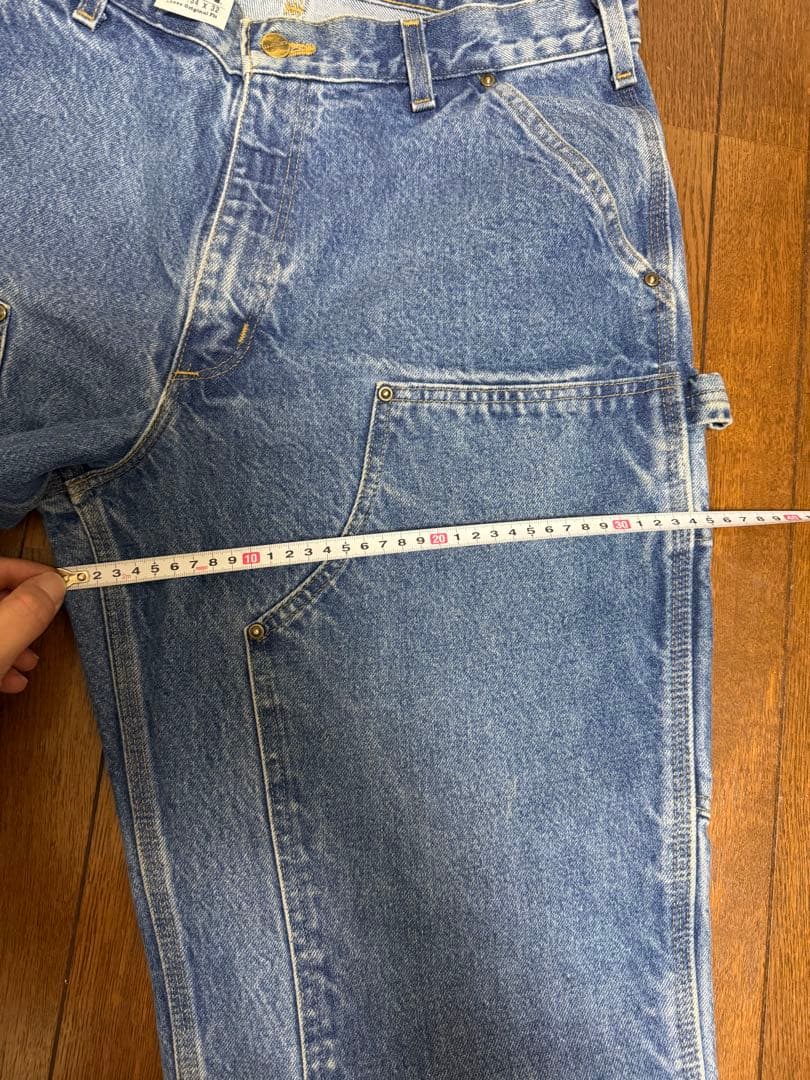 ウ*ん様 Carhartt カーハート ダブルニーデニム メキシコ製 W34 L