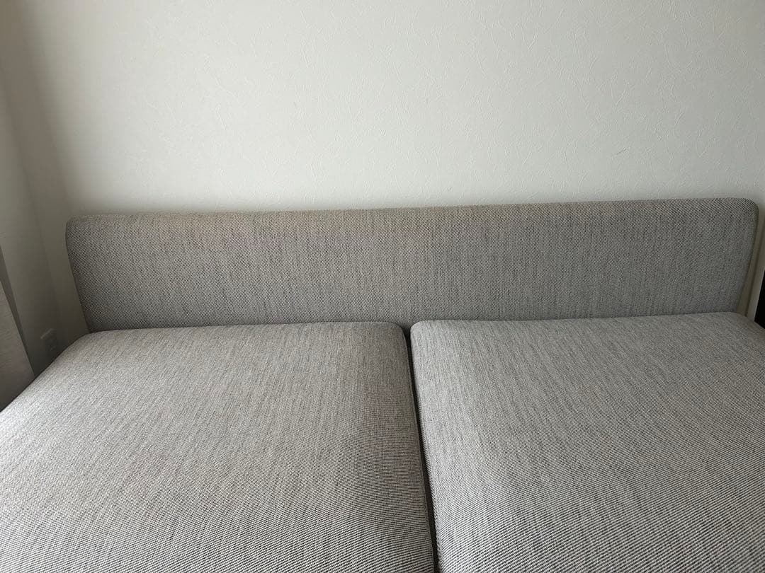 IKEA ソーデルハムン3人掛け　ヴィーアルプ ベージュ/ブラウン