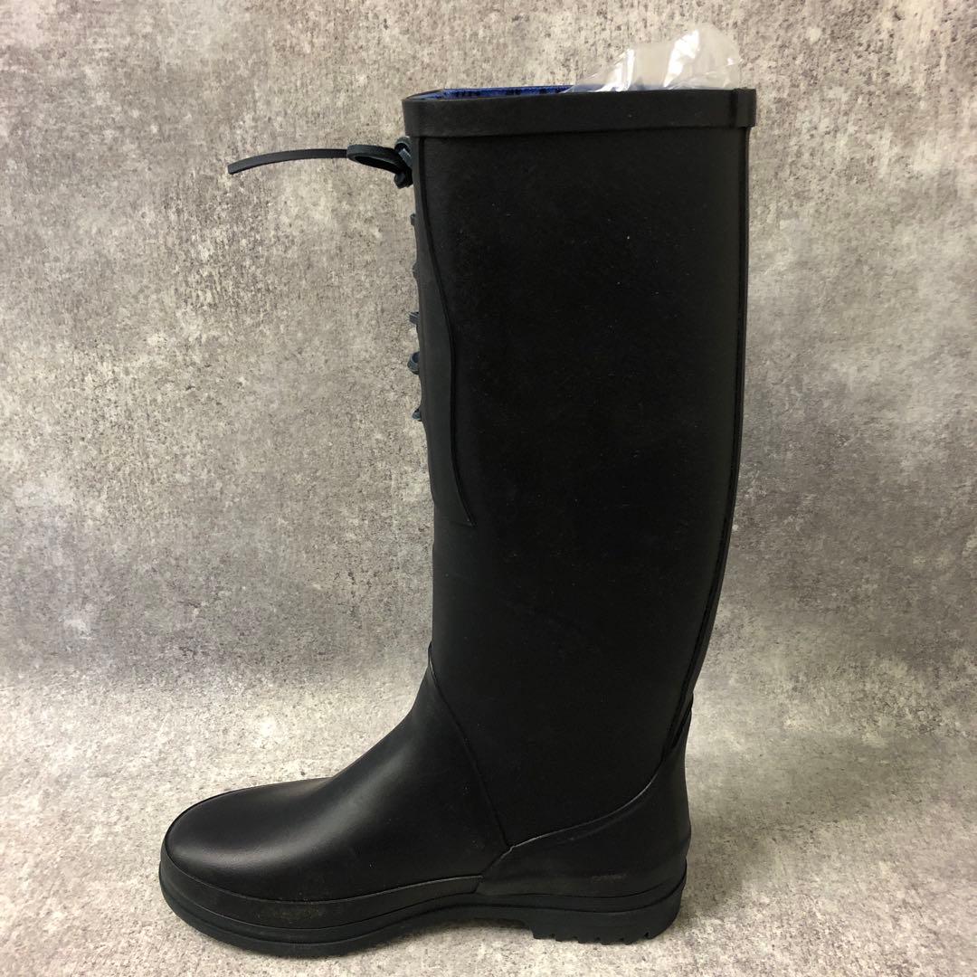 フォロー割■AIGLE BLUEBLUレインブーツ ネイビー ハリランH.R.M