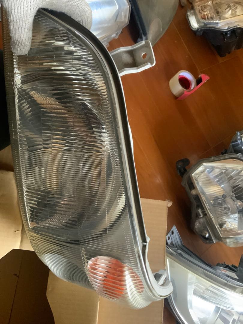 13枚目傷　8枚目ペンキ　ダイナ デュトロ 純正 ヘッドライトユニット 左