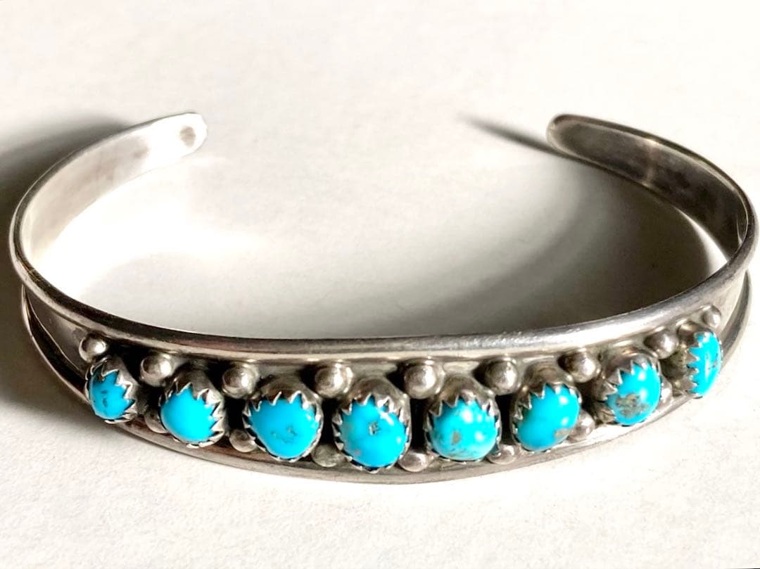 INDIAN NAVAJO ZUNI HOPI MEXICO ターコイズバングル