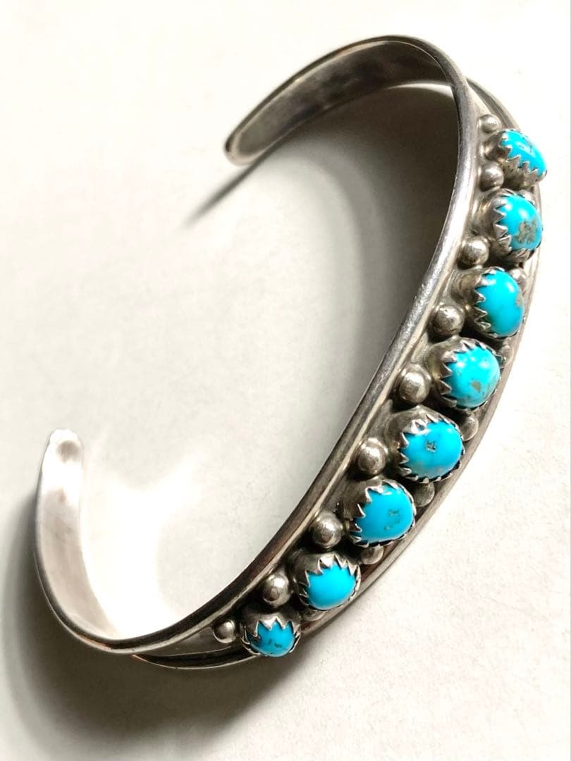 INDIAN NAVAJO ZUNI HOPI MEXICO ターコイズバングル