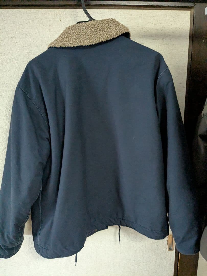 WAIPER　デッキジャケット　ネイビー　42サイズ