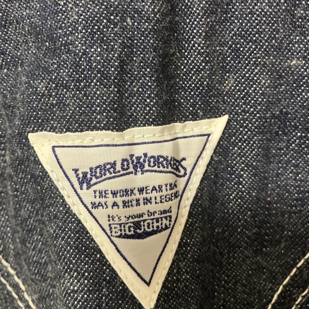 BIG JOHN / WORLD WORKERS オーバーオール 4L