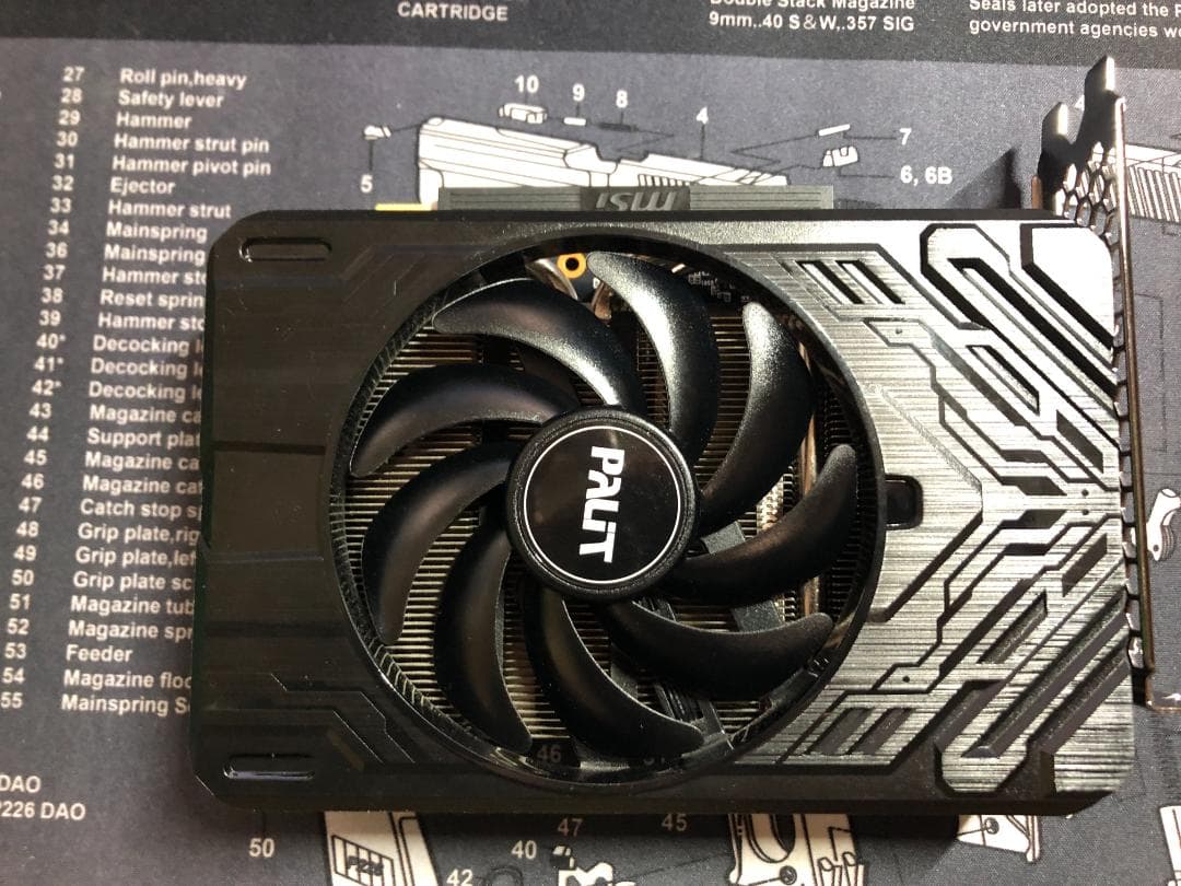 グラフィックボード・グラボ・ビデオカード NVIDIA GeForce RTX 4060 Ti 8GB Palit