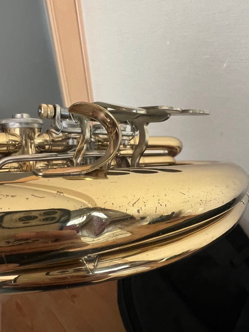 フレンチホルンSoleil 黒　ジャンク品