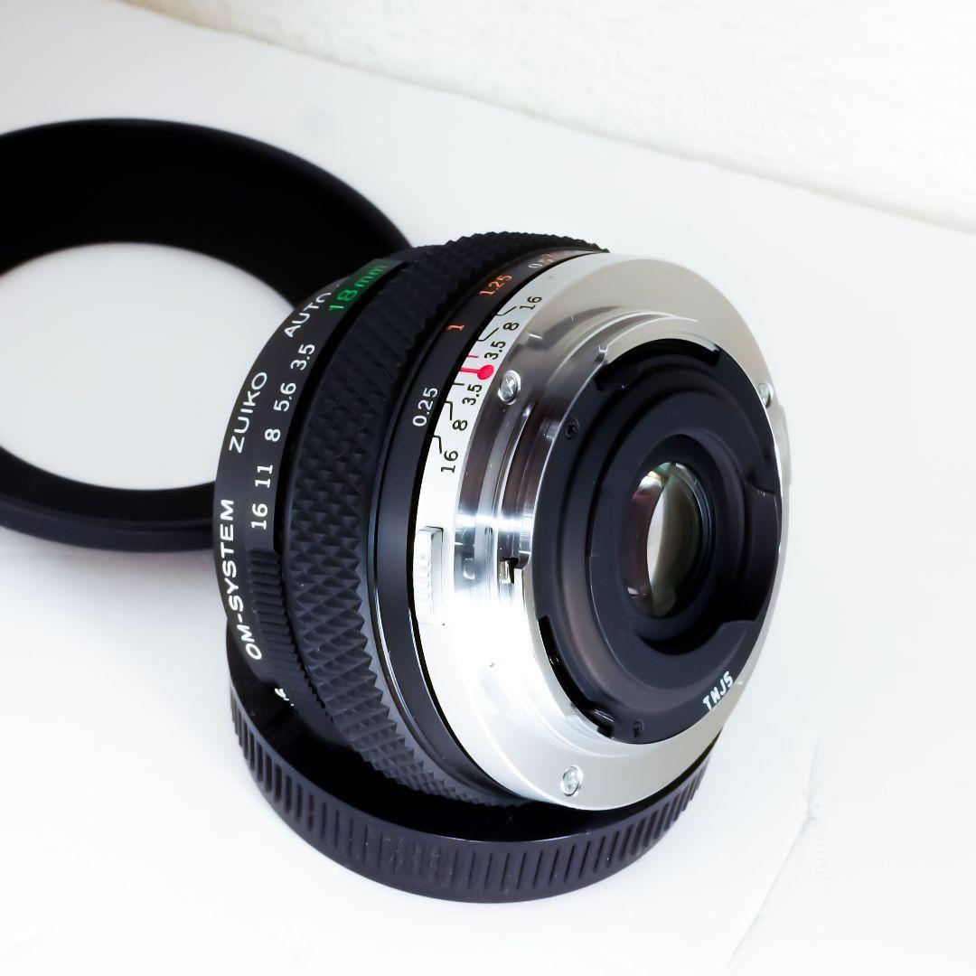 希少 完動 OLYMPUS ZUIKO MC AUTO-W 18mm f3.5