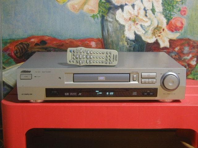 ★ビクター VICTOR　XV-521　DVD・CDプレーヤー　動作良好。★