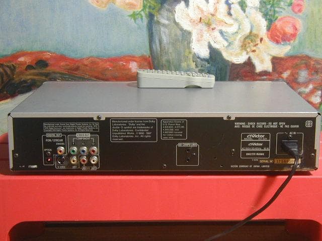 ★ビクター VICTOR　XV-521　DVD・CDプレーヤー　動作良好。★