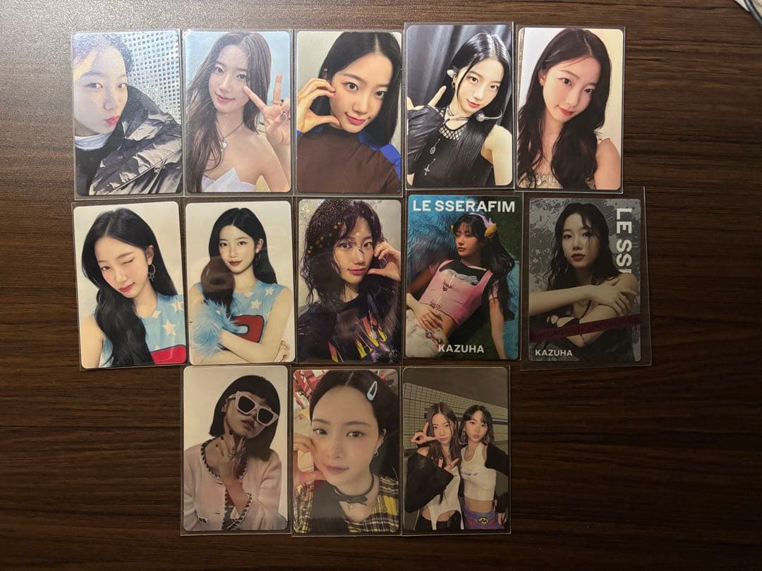 ルセラフィム、トレカまとめ売り！(バラ売りもok)