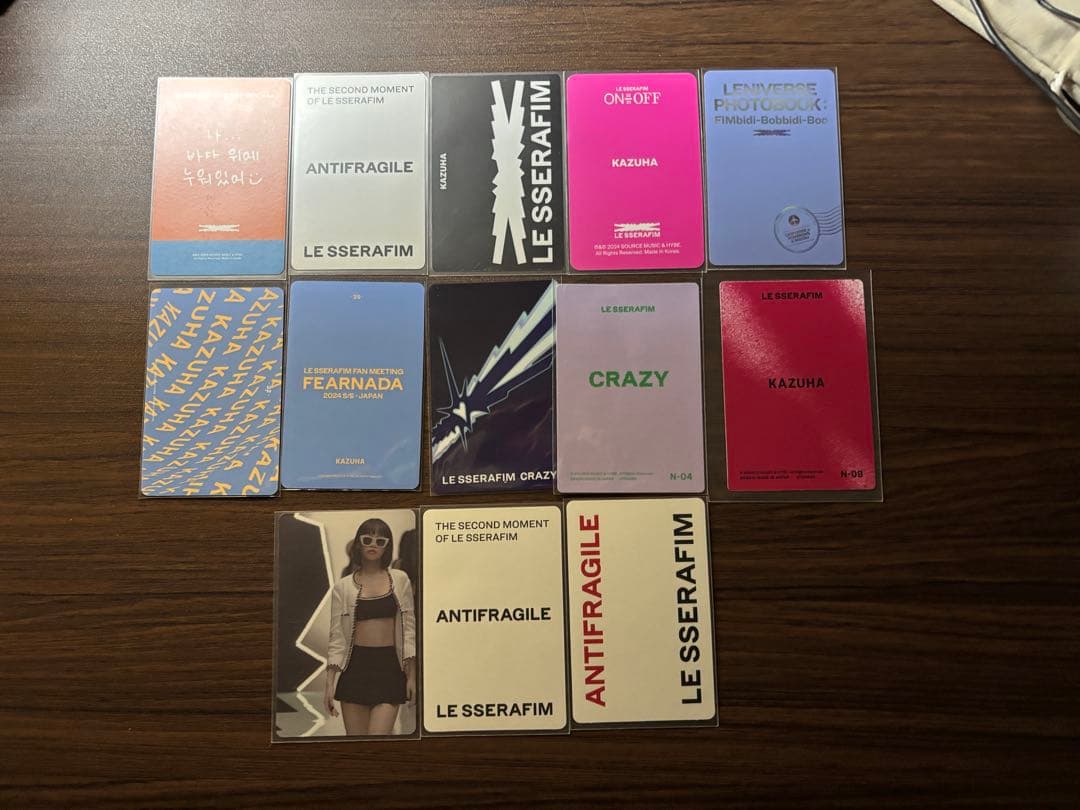 ルセラフィム、トレカまとめ売り！(バラ売りもok)